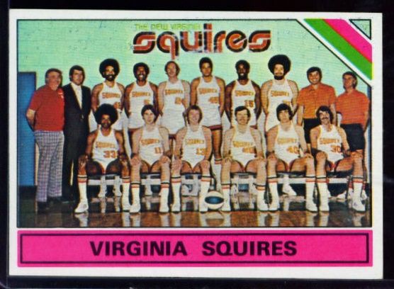 330 Virginia Squires Team Card